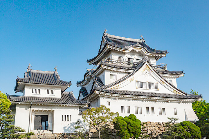 岸和田城