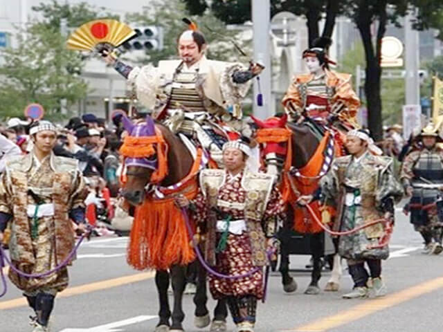 郷土英傑行列