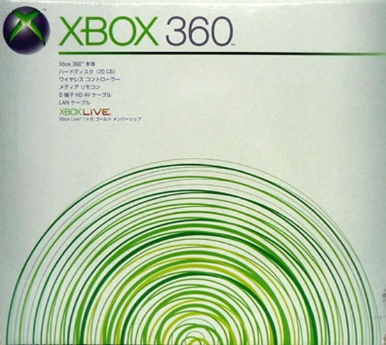 「Xbox 360」外箱