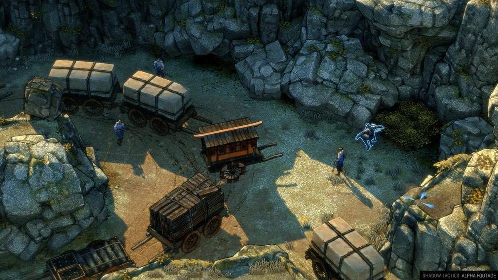 PlayStation4ソフト【Shadow Tactics：Blades of the Shogun】「プレー場面」