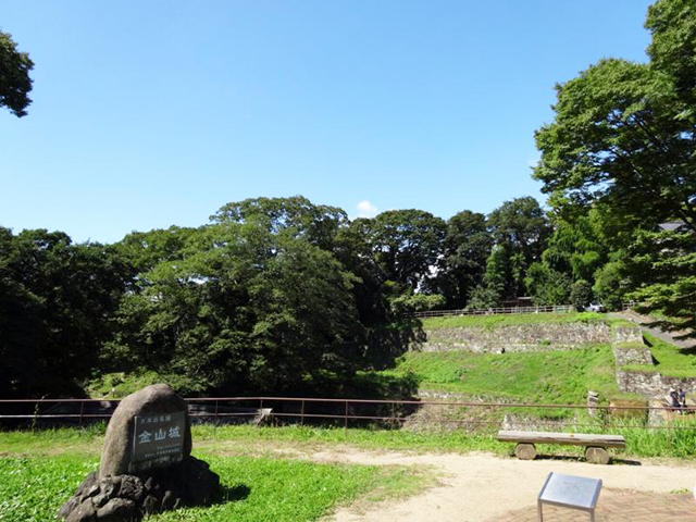 金山城跡