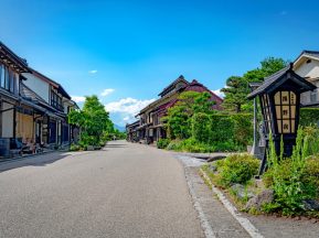 日本の道100選に選ばれた海野宿